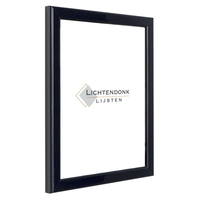 Fotolijst - Donkerblauw - Hoogglans profiel - Fotomaat 45x60 - Ontspiegeld glas - Art.nr. 10204645601