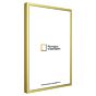 Aluminium Wissellijst 20x30 Mat Champagne Goud - Helder Glas - Professional