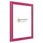 Fotolijst - Roze - Hoogglans profiel - Fotomaat 30x40 - Helder glas - Art.nr. 10204330402